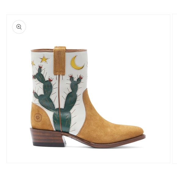 Ranch Road Archer Prickly Short Cowboy Boots - Picture 5 of 9